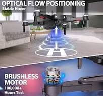 Dron GPS con cámara para adultos 4K Drones Motor sin escobillas Auto Return  Home 5G WiFi Transmisión plegable FPV RC Quadcopter UAV Altitude Hold ...