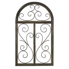 Aspire Home Accents 5384 Build Com In 2020 Arched Wall Decor Wrought Iron Wall Decor Iron Wall Decor