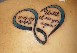 Until I See You Again Never Ending Love For You In Memory Of My Best Friend Tattoos For Daughters Remembrance Tattoos Daddy Tattoos