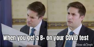 Δήλωση αποτελέσματος για το γενικό πληθυσμό και εκπαιδευτικούς, μέλη εεπ/εβπ, διοικητικό και λοιπό προσωπικό των σχολείων. When You Get A B On Your Covid Test Meme The People
