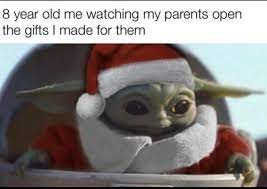 Any posts where intentional suffering is brought upon our baby will be (2020 colorized). 19 Adorable Baby Yoda Memes For Christmas 2020 Live One Good Life