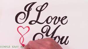 Is there a cursive text generator for zalgo? How To Write I Love You In Fancy Cursive With A Cursive Heart Youtube