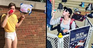 And it is a 100% volunteer effort in which every last dollar is spent on these diapers. Campus Reform Diapers Bubbles Offend At Anti Safe Space Event