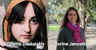 Nicolette Daskalakis and Dorine Jennette read January 2nd in Davis