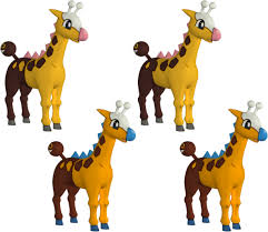 It evolves into giradream while exposed to a(n) dawn stone. Girafarig Pokemon Kostenloses 3d Modell Dae Fbx Free3d