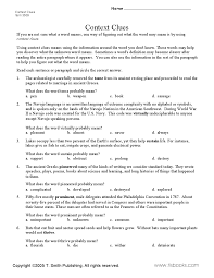 Pin By Heather Millard On Context Clues Worksheets Context Clues 6th Grade Worksheets