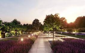 The Dutch Garden Full Cgi On Behance In 2020 Dutch Gardens Townhouse Landscaping Garden