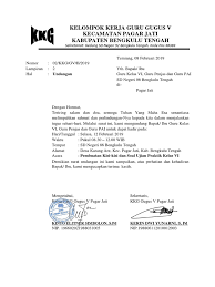 Berikut kami berikan contoh surat undangan resmi yang bisa dijadikan referensi dalam pembuatannya. Undangan Kkg Pagar Jati 2019
