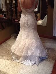 French Bustle With Lining Bustled Seperately On Mermaid Style Wedding Gown Wedding Dress Bustle Wedding Gowns Mermaid Wedding Dress Alterations