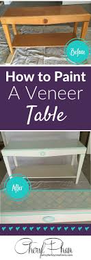 How To Paint Veneer Faux Finish Decorative Painting West Palm Furniture Painting Tutorial Painting Veneer Diy Baby Furniture