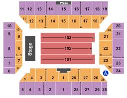 Floyd L Maines Veterans Memorial Arena Tickets And Floyd L