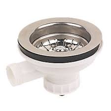 < > replacement mcalpine stainless steel kitchen sink drain strainer waste plug. Sink Strainer Waste Wastes Screwfix Com