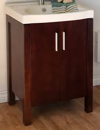 0 bids · ending saturday at 12:54am pst 5d 17h. 24 Inch Single Sink Bathroom Vanity In Dark Walnut