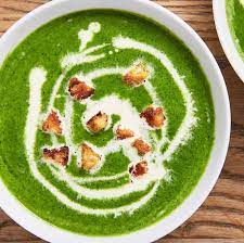 Creamy Spinach Soup Is The Coziest Way To Eat Healthy Recipe Creamy Spinach Soup Spinach Soup Spinach Soup Recipe