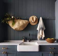 Farrow Ball On Instagram Denimes Our Quietly Elegant Blue Is The Perfect Selection For The Beachy Interior Of A Nant Interior Shop Interiors Farrow Ball
