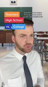 High School vs College Teachers: The Real Differences