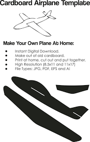 Karton flugzeugmodelle als bastelbogen zum downloaden. Karton Flugzeug Vorlage Flugzeug Ausschnitt Auf Papier Etsy