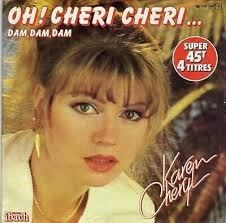 Le 12 décembre 1982, Karen Cheryl était numéro 15 des singles les plus  écoutés et les plus vendus en France avec "Oh chéri chéri" .