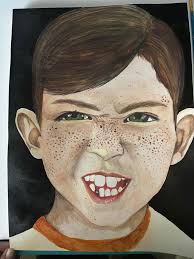 Trying watercolor after about fifteen years.