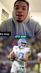 Cedric Gray Talking About His Teammate Drake Maye! #explore #reels #fyp  #fypシ #football #trending #gme #podcast #gme #espn #college  #collegefootball #footballtiktok