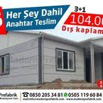 90m2 2 1 Prefabrik Ev Home Fashion Ev Plani Evler