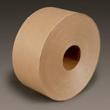 3m Cinta De Papel Activada Por Agua Reforzada 6147 Natural Alto Desempeno 3 Pulg X 450 Pies 10 Rollos Por Caja A Granel