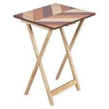Parquet Top Snack Tray Table Bed Bath Beyond In 2020 Snack Tray Tables Tray Table Top Snacks