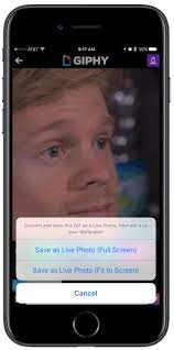 Browse to the directory where your gif wallpapers are located. Giphy Ios App Gains Ability To Turn Gifs Into Live Photos Macrumors