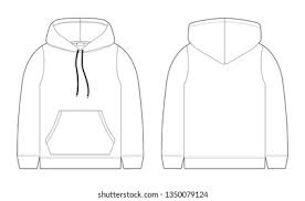 On pixiv how to draw page, you can easily find drawing tutorials, step by step drawings, textures and other materials. Fashion Technical Sketch Men Hoodie Mockup Stock Vector Royalty Free 1350079124