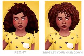 Where to find curly hair in sims 4? Naevys Sims Curly Hair Conversion Kids Version Imvikai