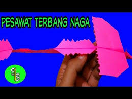 Pesawat Terbang Naga Cara Membuat Pesawat Terbang Dari Kertas Kerajinan Tangan Dari Kertas Youtube Di 2020 Origami Kertas Pesawat Jet