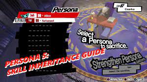 Naturally, you'll need to clear entire zones, negotiate with every persona. Persona 5 Skill Inheritance Guide How To Get The Most Out Of Gallows Execution Youtube