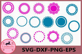Circle frames for monograms svg dxf eps. Circle Monogram Frames Svg Circle Monogram Svg Frame Svg 227053 Cut Files Design Bundles