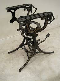 Vintage Cast Iron Articulating Table Base Steampunk Industrial Drafting Legs Ebay Coffee Table Legs Table Base Furniture Design Inspiration