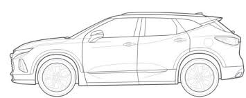 Keep your kids busy doing something fun and creative by printing out free coloring pages. 2019 Chevy Blazer Coloring Page Gm Authority