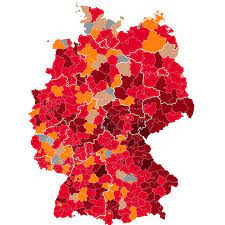 Die zahl der infektionen mit dem coronavirus steigt auch in deutschland. Karte Neuinfektionen Welche Stadte Und Kreise Sind Hotspots Radio Ennepe Ruhr