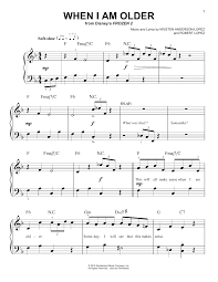 Josh Gad When I Am Older From Disney S Frozen 2 Sheet Music Notes Chords Score Download Printable Pdf Disney Sheet Music Old Sheet Music Flute Sheet Music Disney