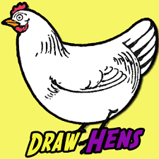 Allow the short lines to double back and meet the longer lines at jagged points, giving the impression of ruffled feathers. How To Draw Chickens Hens With Easy Step By Step Drawing Tutorial How To Draw Step By Step Drawing Tutorials