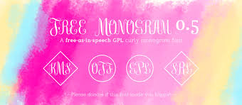 Download Free Monogram Font Dafont Com