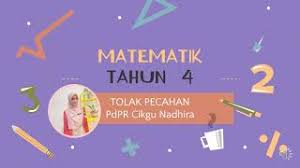 Maybe you would like to learn more about one of these? Tolak Pecahan Matematik Tahun 4 Penyebut Tak Sama Part2 Youtube