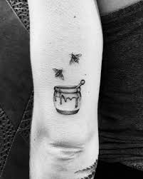 Honeypot Littletattoo Micro Art Blackwork Bw Tattoo Ink Foot Tattoos Sleeve Tattoos Bee Tattoo