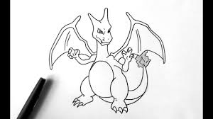 Pokemon linearts by lilly gerbil Comment Dessiner Dracaufeu Pokemon Youtube