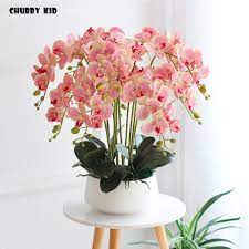 Please contact us to enquire on the availability and pricing of our products. 3d High Simulation Phalaenopsis Ikebana Large Artificial Orchid Flower Arrangements Latex Orchid Floriculture Pot Culture Suit Artificial Dried Flowers Aliexpress