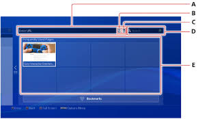 Using The Browser Playstation 4 User S Guide