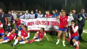 La selección chilena femenina afronta un nuevo encuentro por la fase de grupos de los juegos olímpicos de tokio 2020. Asi Celebro La Seleccion Chilena Femenina Su Historica Clasificacion A Los Juegos Olimpicos De Tokio 2021