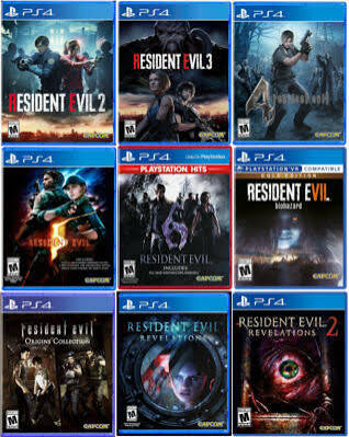 Resident Evil Ultimate Collection Bundle 9 Games US NEW SEALED Limited PS4  | eBay