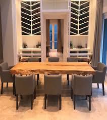 This furniture plan shows how easy it is for you to build 6 dining room chairs and a dining room table from three pieces of plywood. Home Original Furniture With A Natural Edge