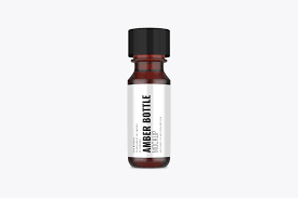 Download Small Amber Bottle Mockup Mockup Daddy PSD Mockup Templates