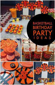 See more ideas about graduation party, basketball theme party, basketball party. This Basketball Themed Birthday Party Is Perfect For Your Little Athlete He Basketball Themed Birthday Party Basketball Birthday Parties Sports Birthday Party