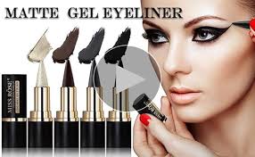 Amazon.com : Miss Rose M Gel Eyeliner, Black Eyeliner Pencils, delineador  de ojos contra el agua, Easy to Use, Eye Makeup for Women (Premium Black) :  Beauty & Personal Care